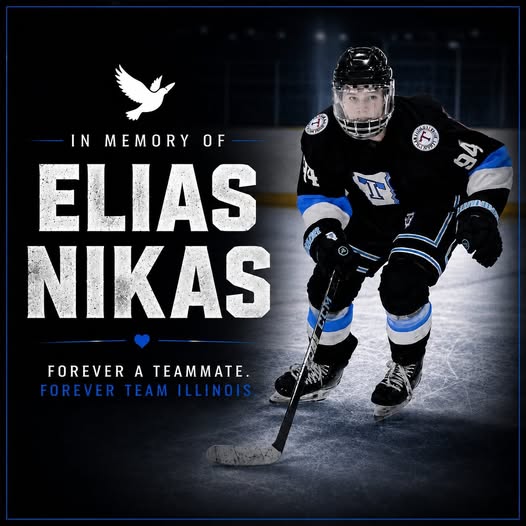 Elias Nikas Hockey Death, Chicago, IL Obituary, Team Illinois AAA Hockey Mourns Loss